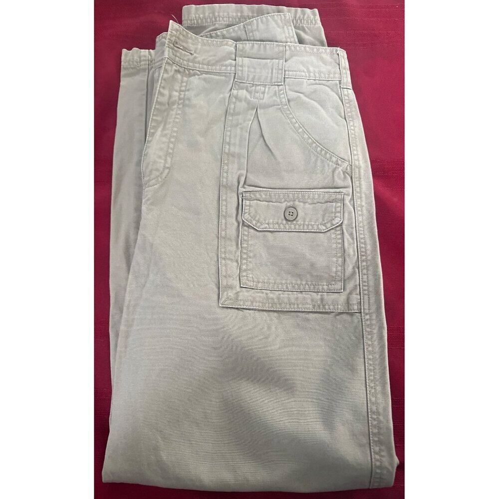 Cabela’s Men’s 34x34 Utility Cargo Pants Durable Outdoor Workwear Carpenter